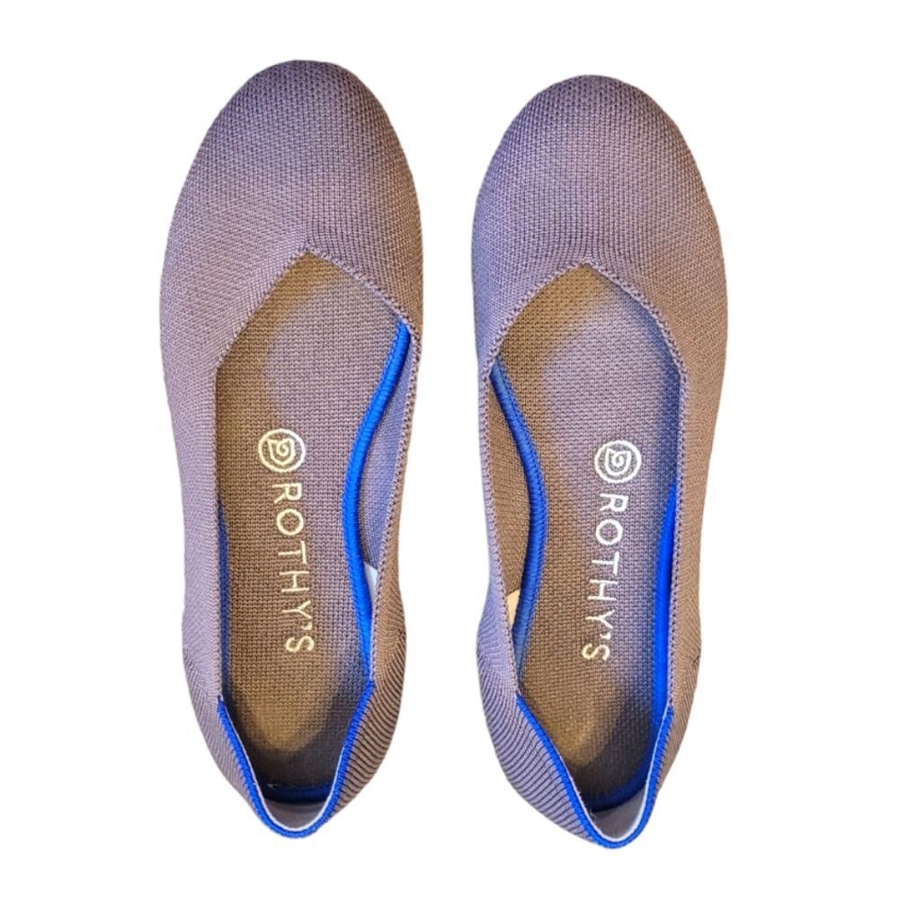 Rothy's Mauve Purple Round Toe Ballet Flats
